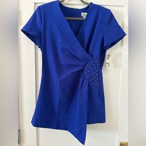 80’s Vintage Mini Dress Royal Blue BNWT/ 80’s party dress